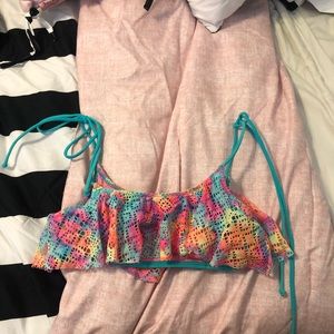 Rainbow Bathing suit top